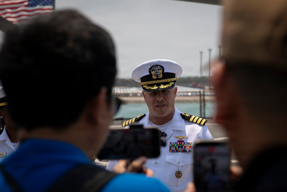 Blue Ridge Arrives in Thailand