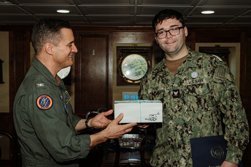 George Washington recognizes Warfighter of the Week