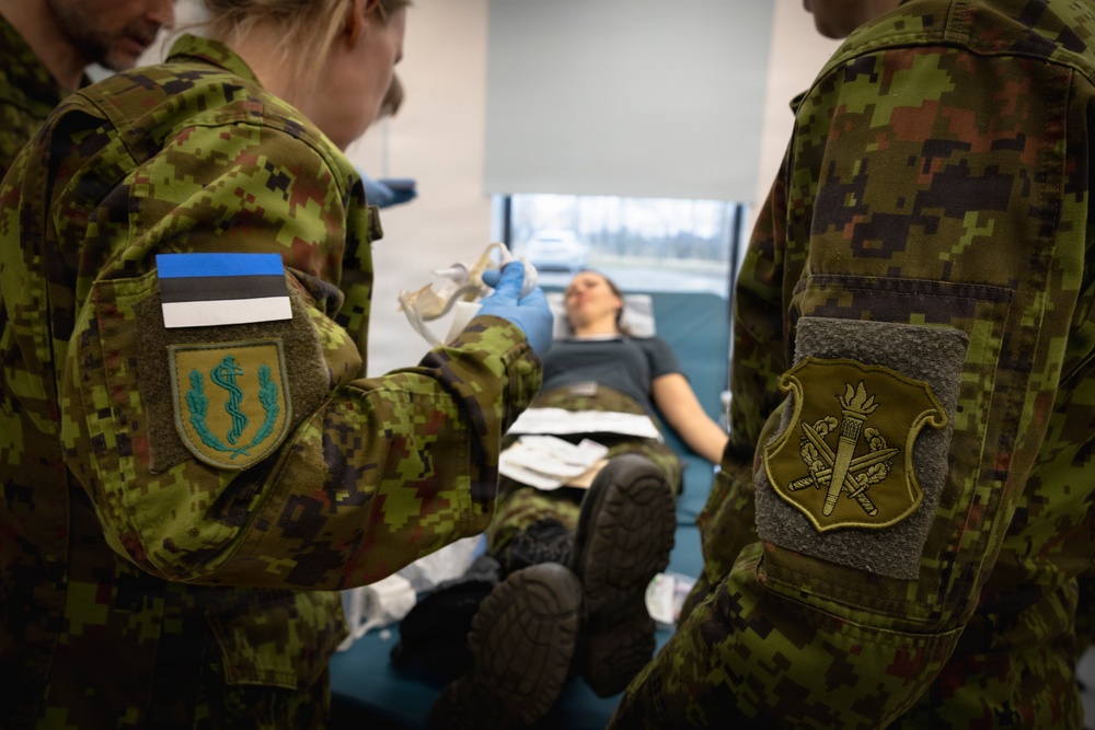 Estonian, U.S. Forces Enhance Medical Interoperability Through Joint Training