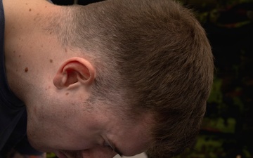 U.S. Soldier Demonstrates IV Procedures During Joint Medical Training with Estonian Forces