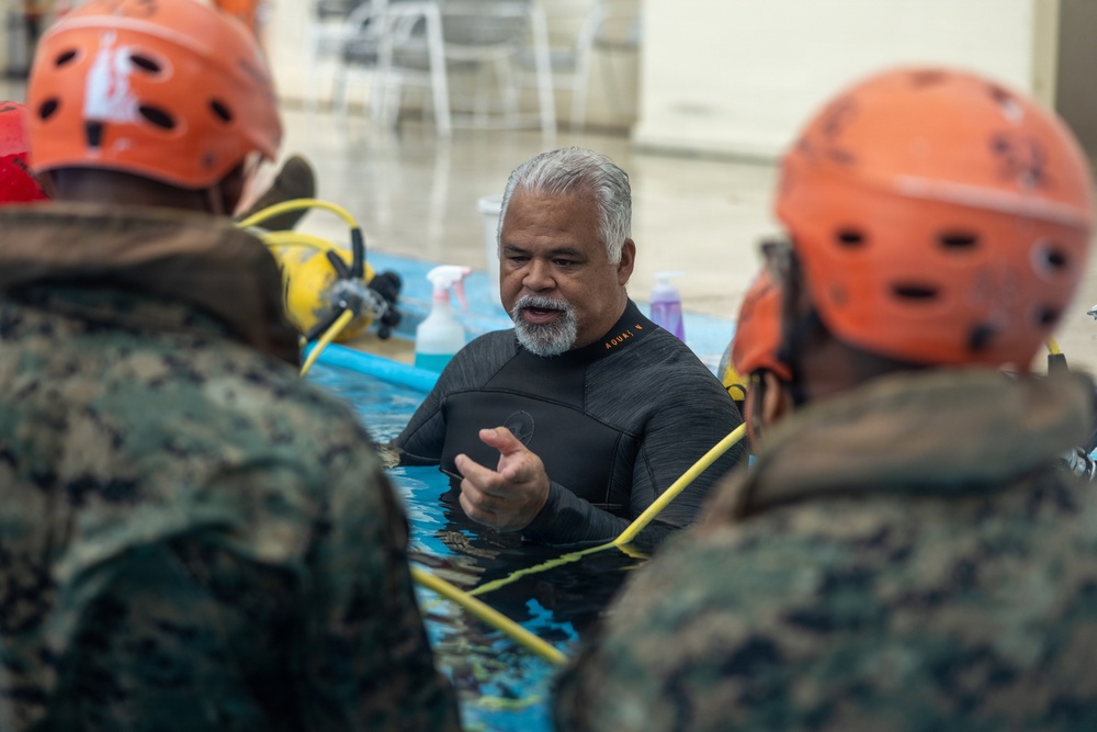 3rd MLG Underwater Egress Training