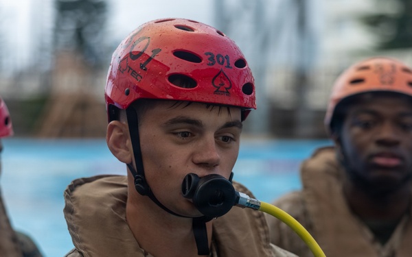 3rd MLG Underwater Egress Training