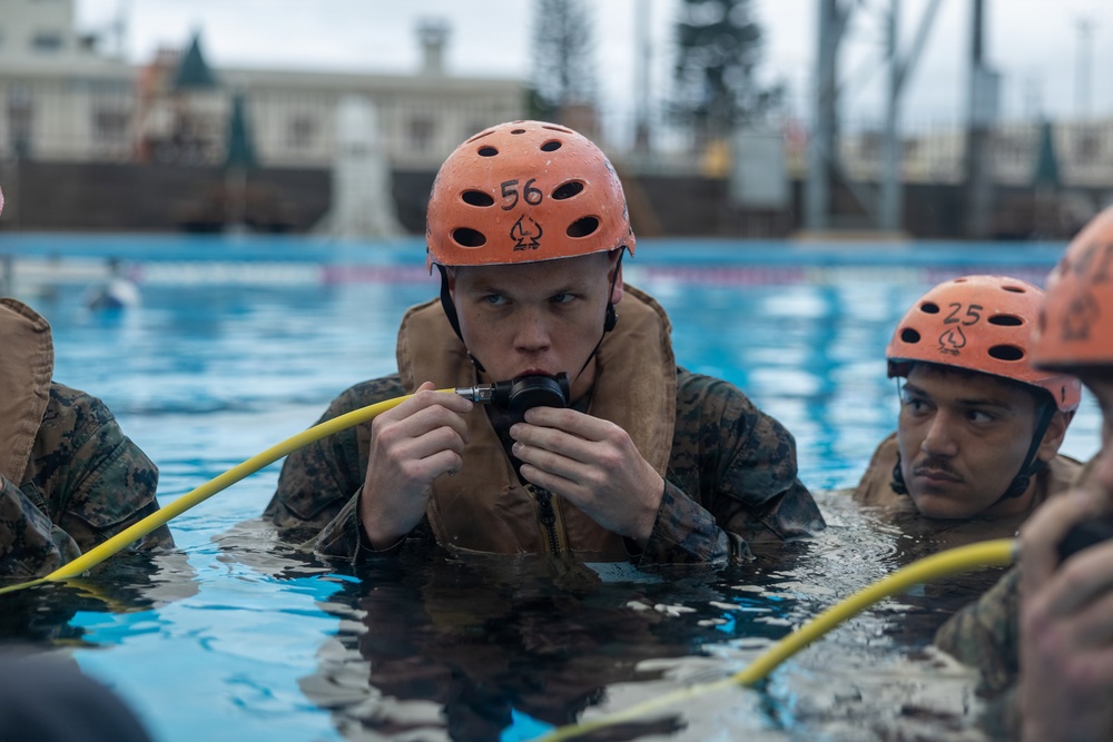 3rd MLG Underwater Egress Training