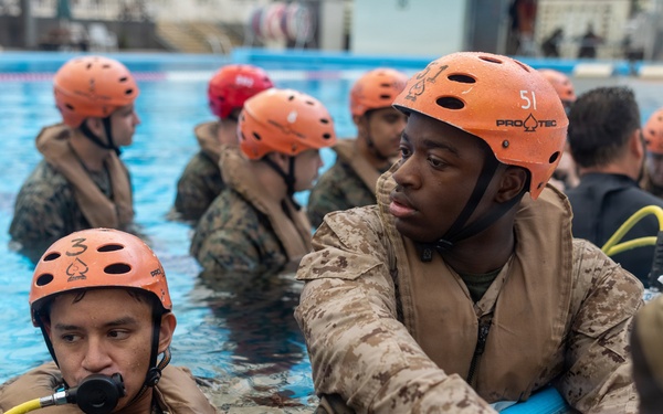 3rd MLG Underwater Egress Training