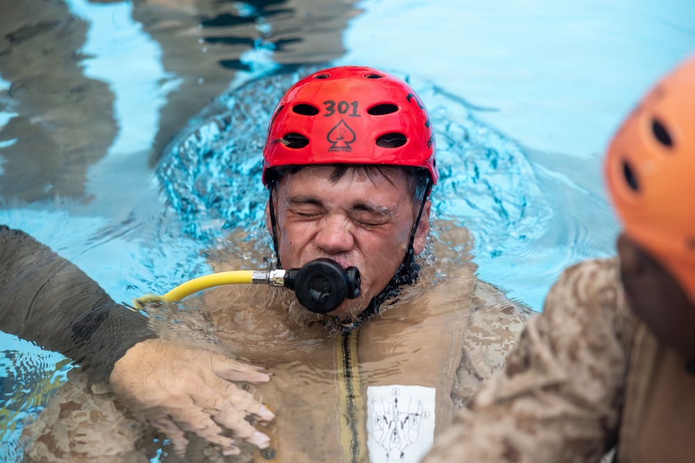 3rd MLG Underwater Egress Training