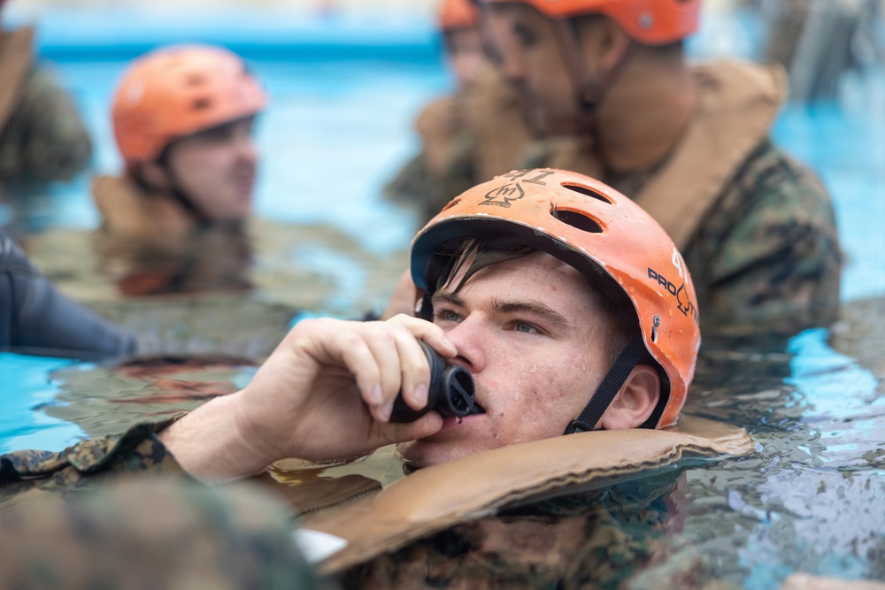 3rd MLG Underwater Egress Training