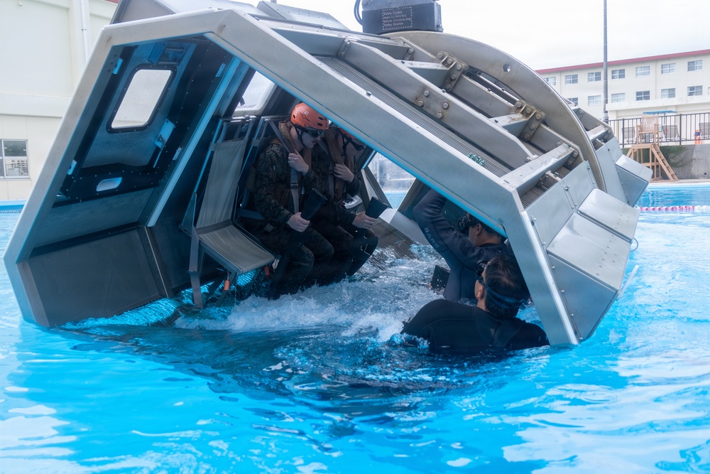 3rd MLG Underwater Egress Training