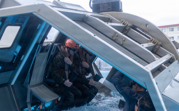 3rd MLG Underwater Egress Training