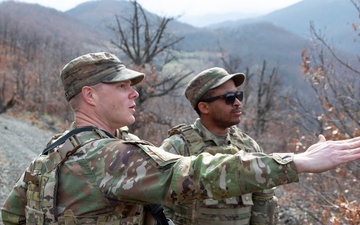 Florida Army National Guardsmen conduct patrol along Kosovo’s Administrative Boundary Line