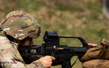 IMCOM-Europe Best Warrior competitors test marksmanship for German Schützenschnur