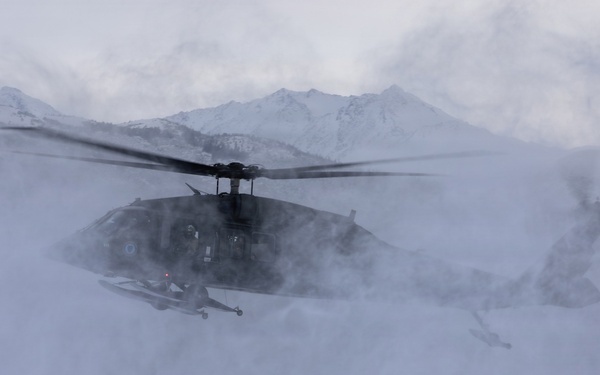 AKARNG Black Hawk aviators conduct flight operations