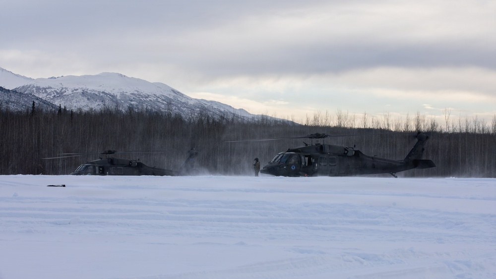 AKARNG Black Hawk aviators conduct flight operations
