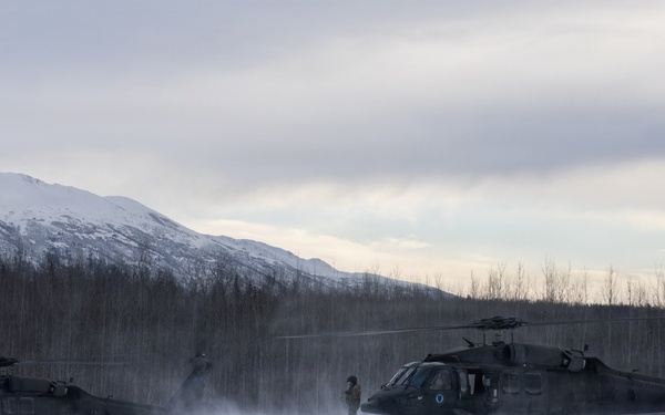 AKARNG Black Hawk aviators conduct flight operations