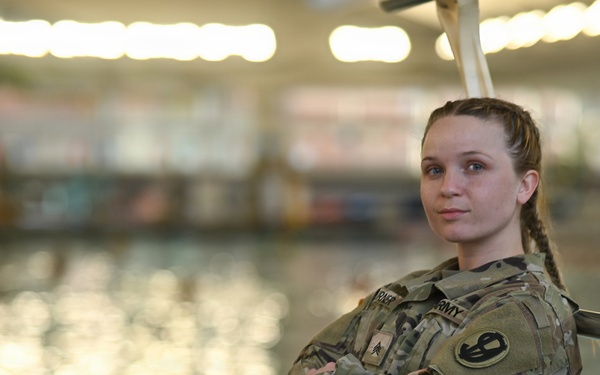 Army Reserve sergeant overcomes setbacks, embodies warrior ethos in GAFPB swim victory