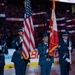 Binational NORAD Color Guard Presents Colors at Tampa Bay Lightning Game