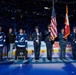 Binational NORAD Color Guard Presents Colors at Tampa Bay Lightning Game