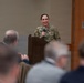 Brig. Gen. Jackie Huber delivers opening remarks at 2026 PLA Conference