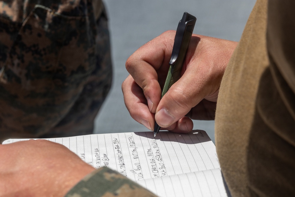 22nd MEU (SOC) | Marines Train on the M240B Machine Gun