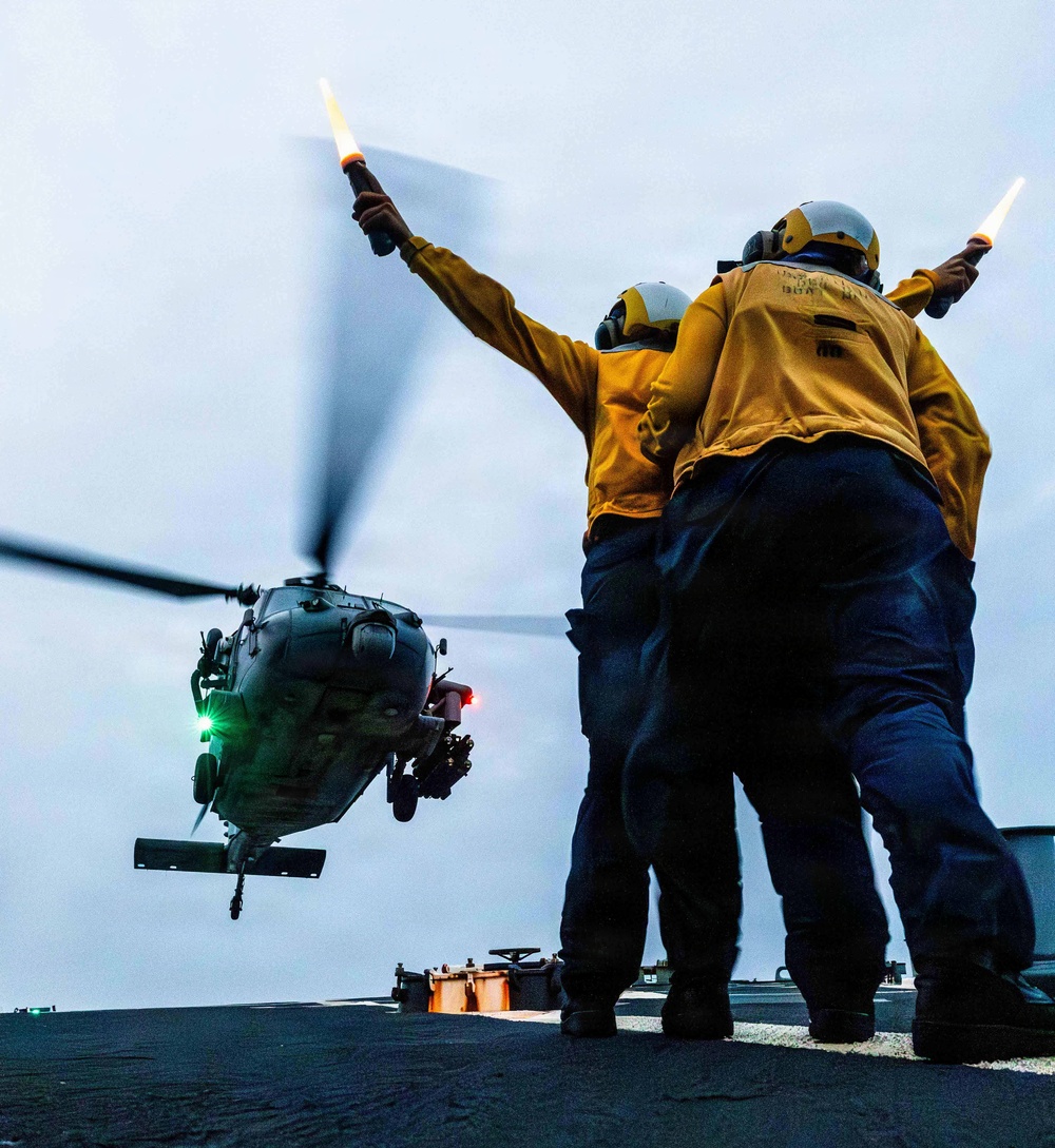 USS Milius (DDG 69) supports Operation Epic Fury