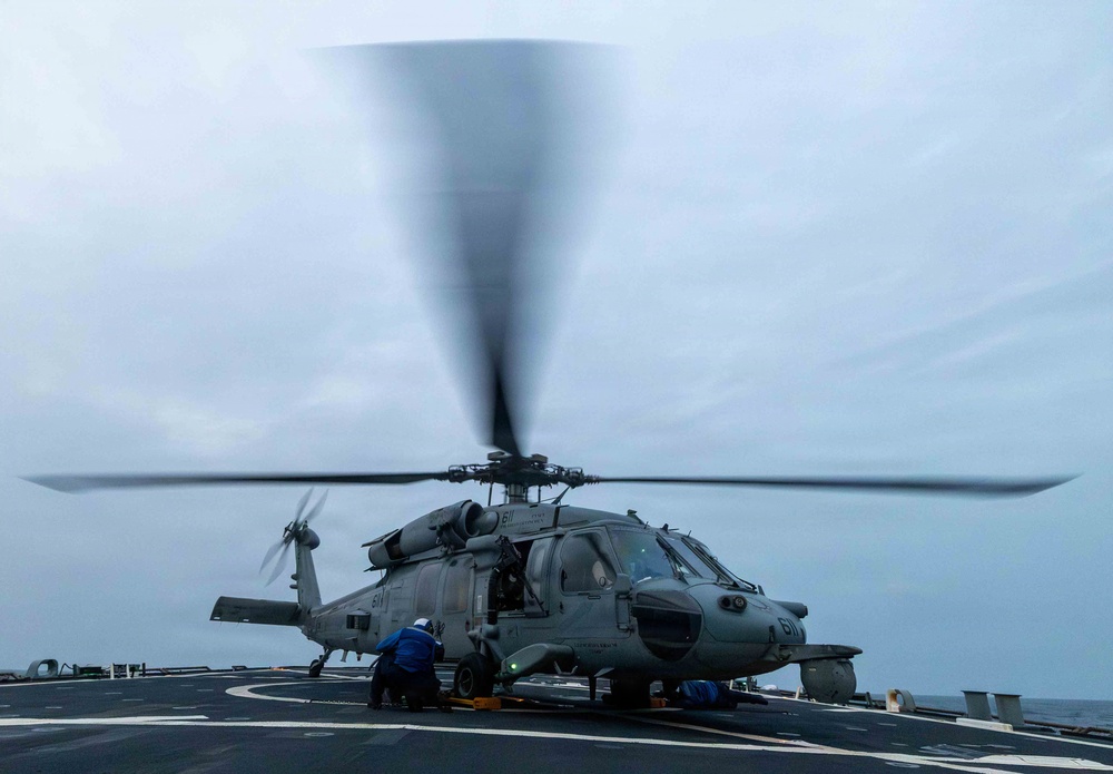 USS Milius (DDG 69) supports Operation Epic Fury