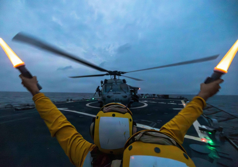 USS Milius (DDG 69) supports Operation Epic Fury