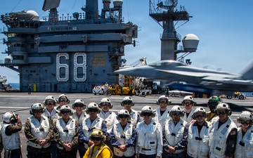 Guatemalan Officials Visits USS Nimitz during Southern Seas 2026 Deployment