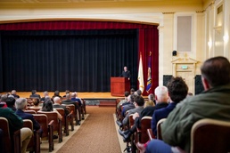 Vice Adm. Peter Garvin Delivers Lecture at U.S. Naval War College