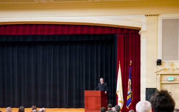 Vice Adm. Garvin returns to U.S. Naval War College for discussion about military education
