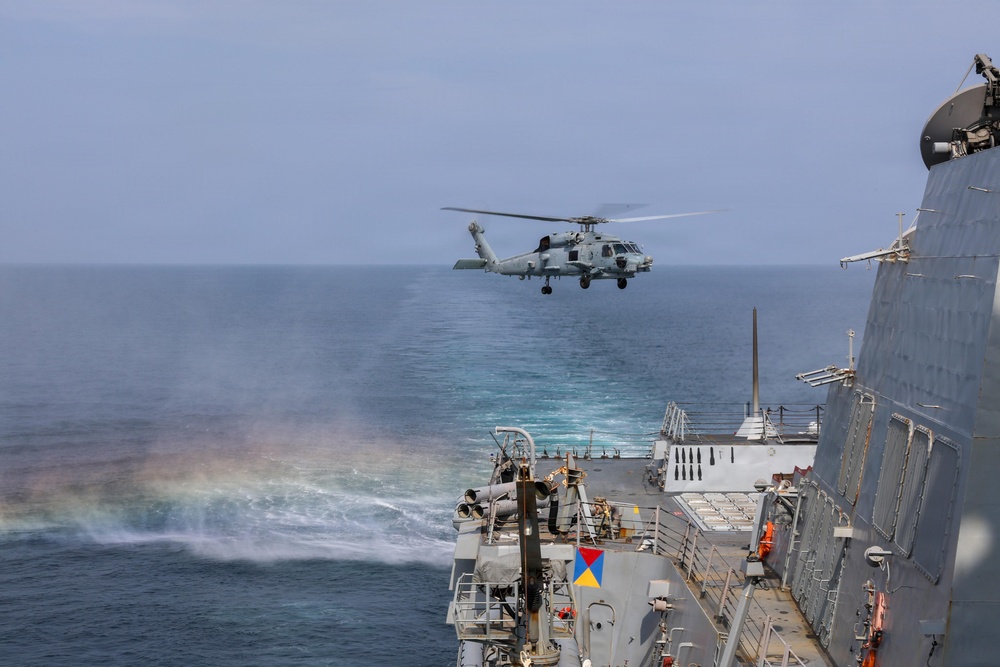 USS John Finn (DDG 113) supports Operation Epic Fury