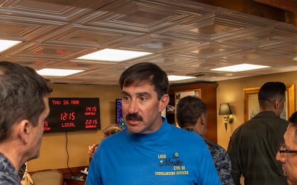 Nimitz Welcome Guatemalan Distinguished Vistitors