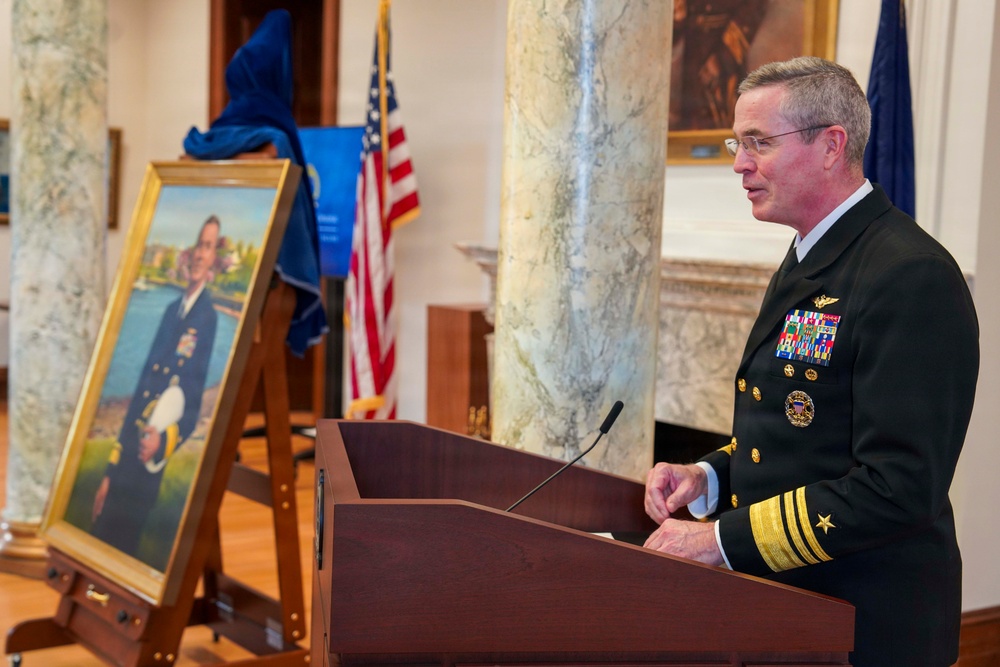 Vice Adm. Peter Garvin Delivers Lecture at U.S. Naval War College