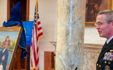 Vice Adm. Peter Garvin Delivers Lecture at U.S. Naval War College