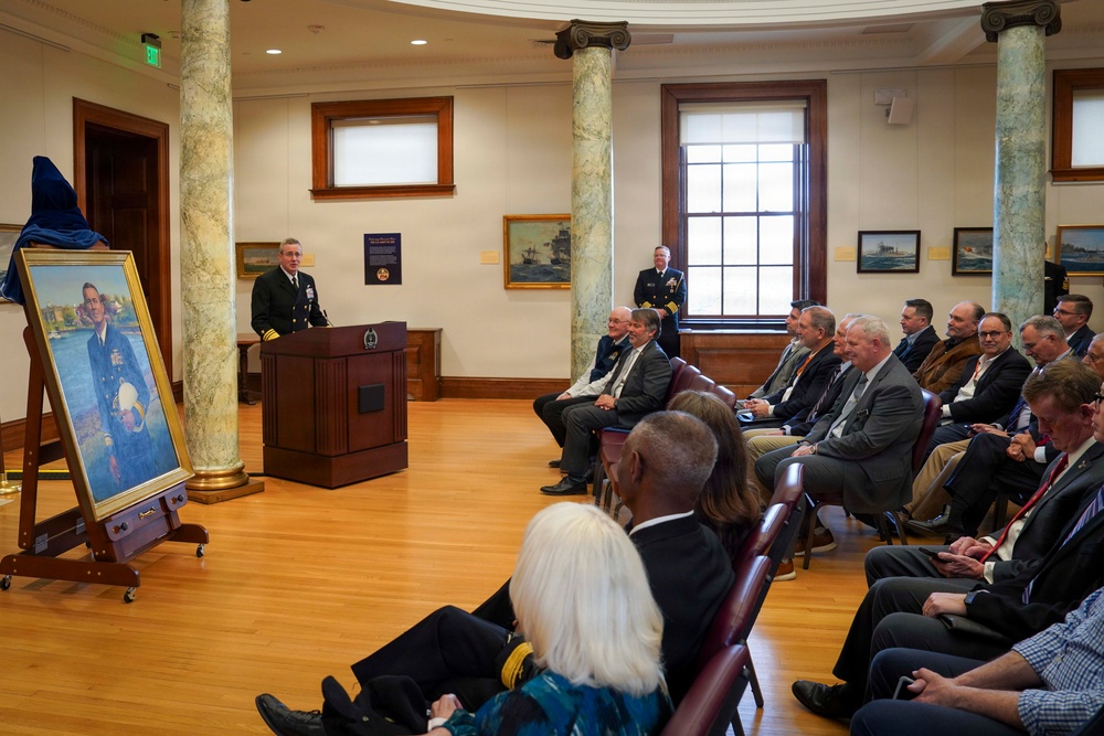 Vice Adm. Peter Garvin Delivers Lecture at U.S. Naval War College