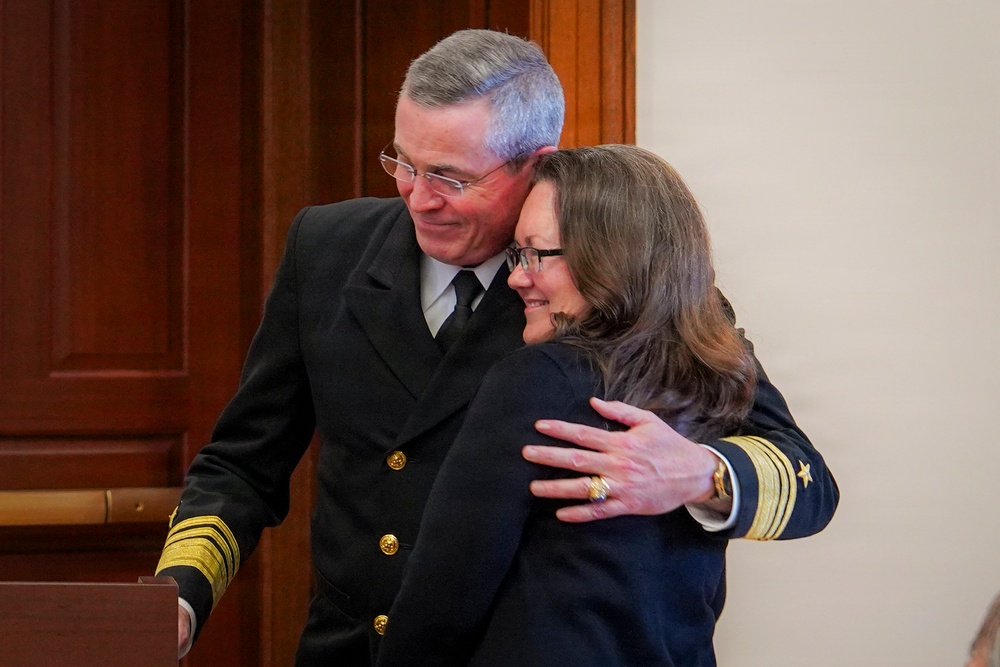 Vice Adm. Peter Garvin Delivers Lecture at U.S. Naval War College