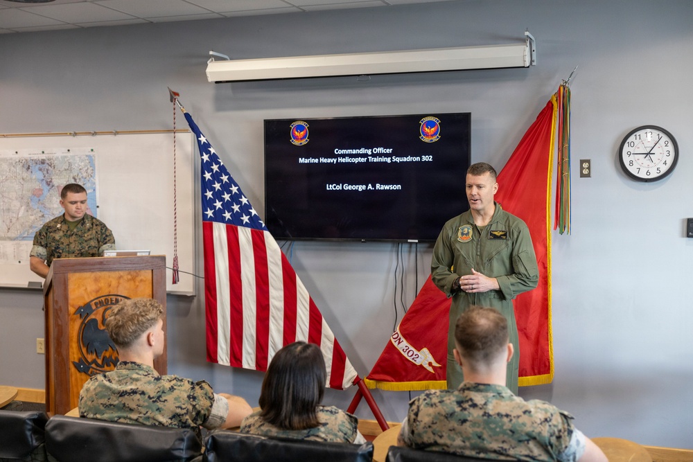 HMHT-302's first CH-53K King Stallion crew chief graduation