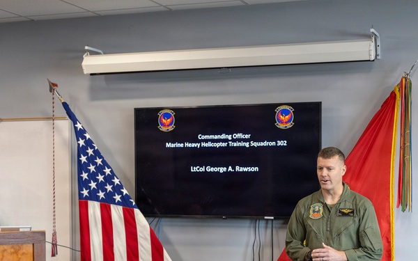 HMHT-302's first CH-53K King Stallion crew chief graduation