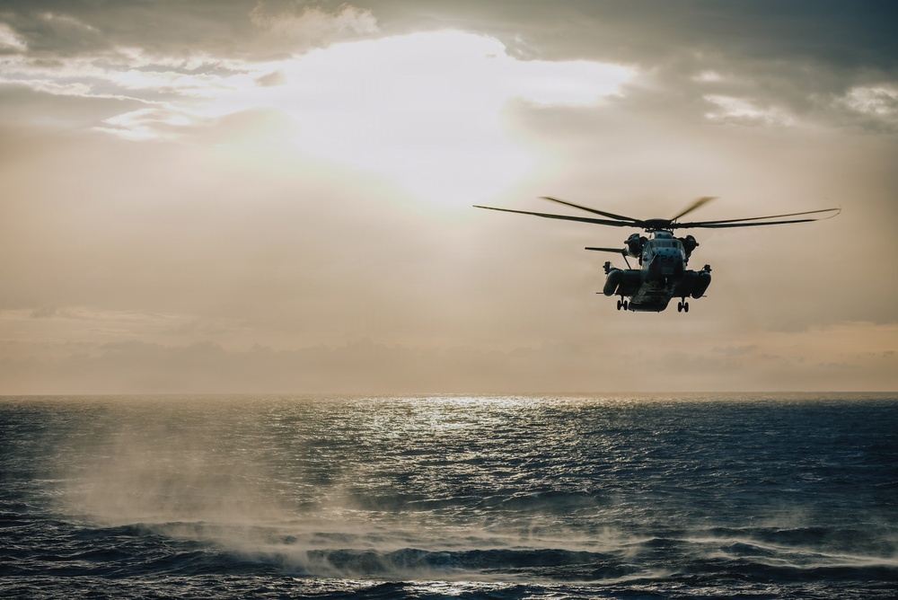 22nd MEU (SOC) | Flight Operations Aboard USS San Antonio