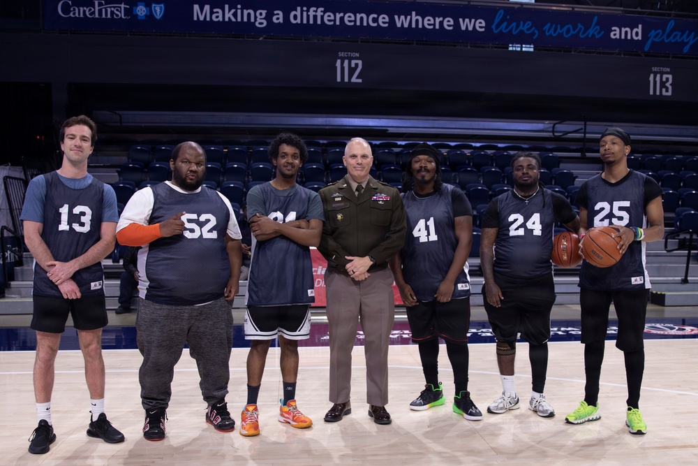 DC National Guard Commanding General helps open Special Olympics DC Unified Championship
