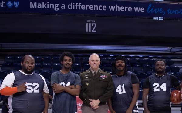 DC National Guard Commanding General helps open Special Olympics DC Unified Championship