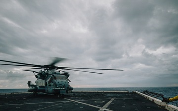 22nd MEU (SOC) | Flight Operations Aboard USS San Antonio