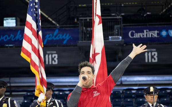 DC National Guard Commanding General helps open Special Olympics DC Unified Championship
