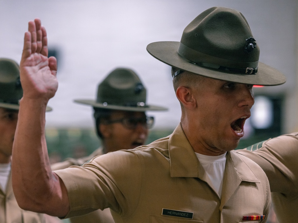 Drill Instructor School Class 2-26 Graduation