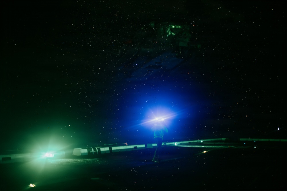 22nd MEU (SOC) | Flight Operations Aboard USS San Antonio