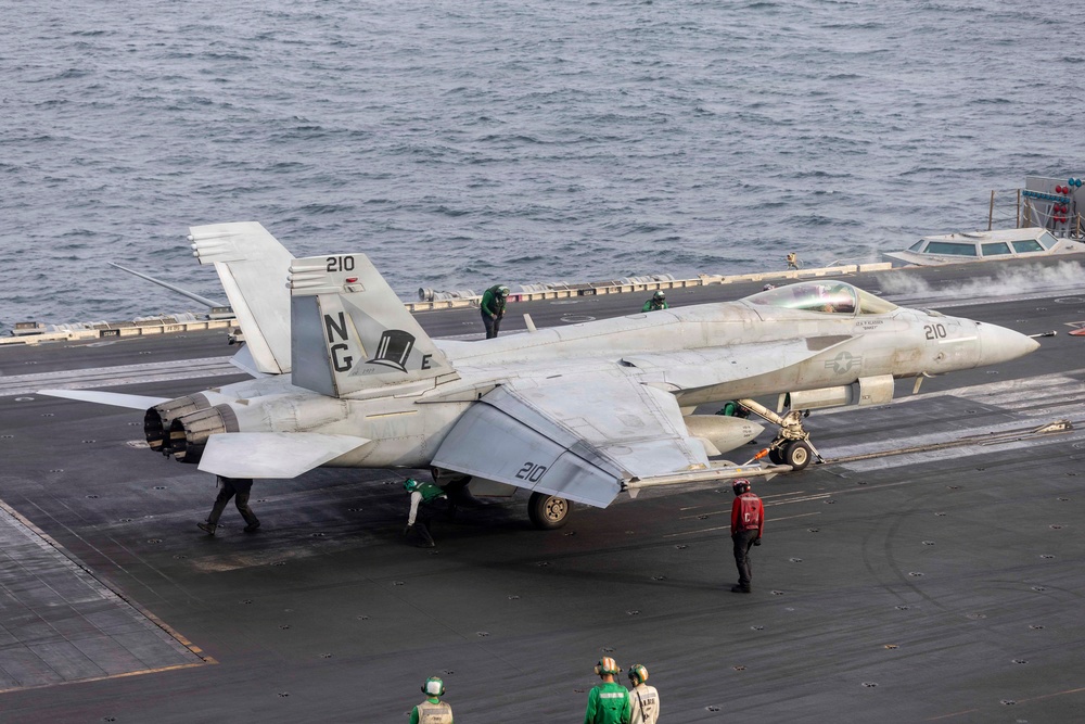 USS Abraham Lincoln (CVN72) supports Operation Epic Fury