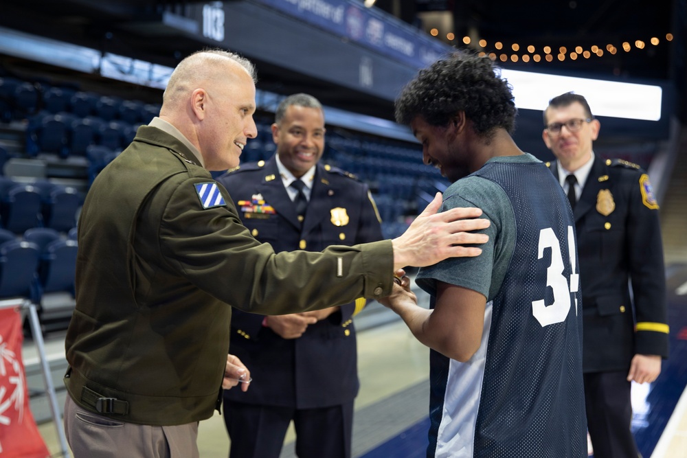 DC National Guard Commanding General helps open Special Olympics DC Unified Championship
