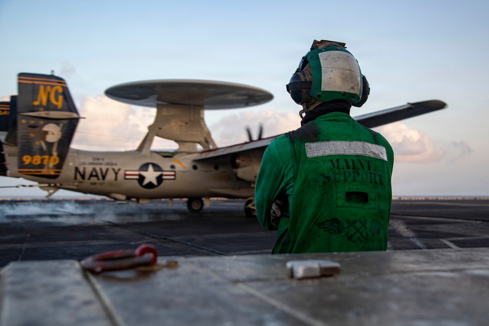 USS Abraham Lincoln (CVN72) supports Operation Epic Fury