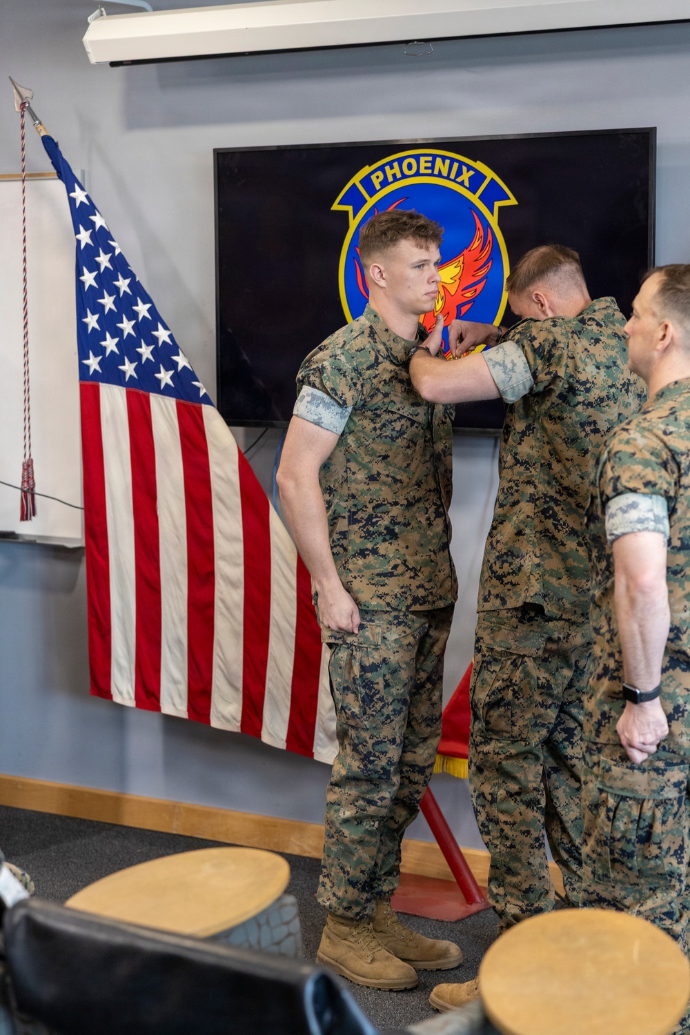 HMHT-302's first CH-53K King Stallion crew chief graduation