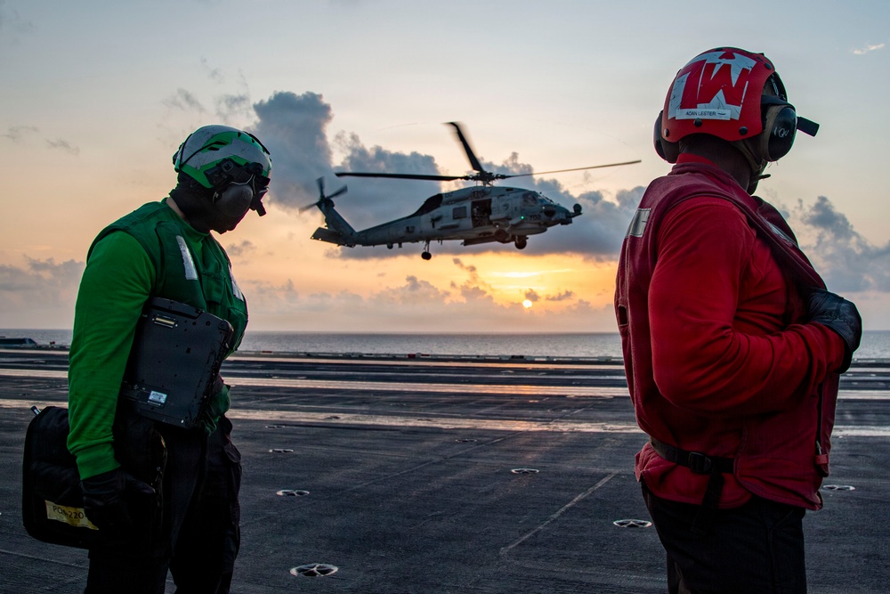 USS Abraham Lincoln (CVN72) supports Operation Epic Fury