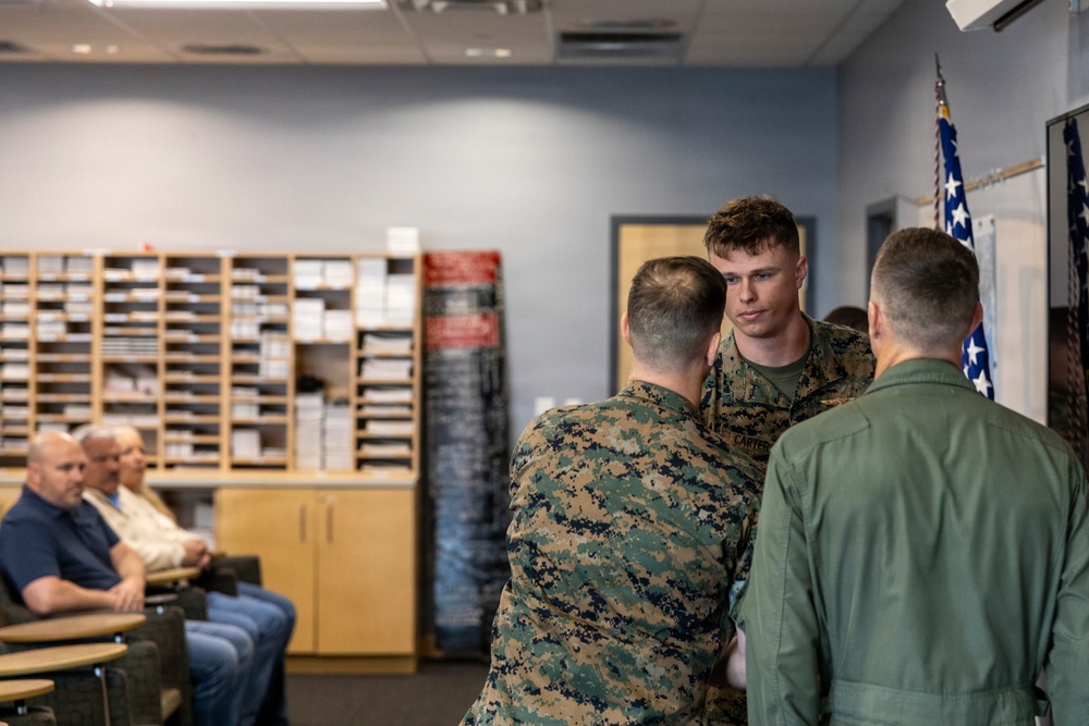 HMHT-302's first CH-53K King Stallion crew chief graduation