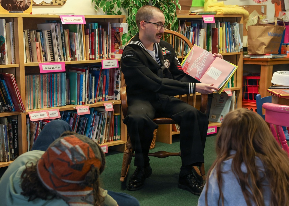 NTAG New England Recruiter volunteers during Read Across America Month